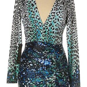 New Bebe Animal Print Party/Cocktail Dress